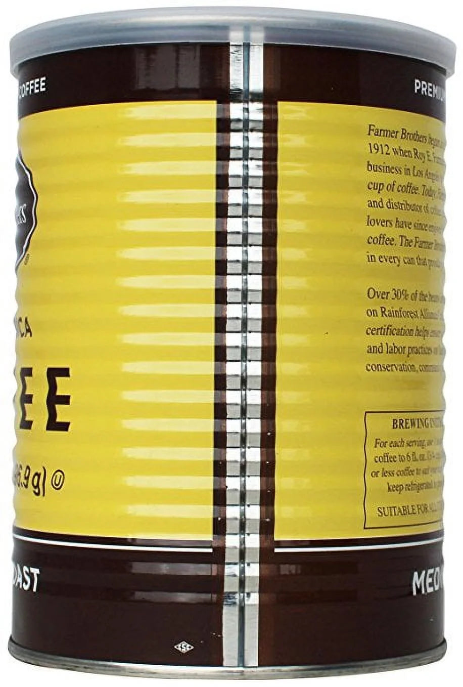 Medium Roast 100% Arabica Ground Coffee, 14 Oz (Pack of 2) A529