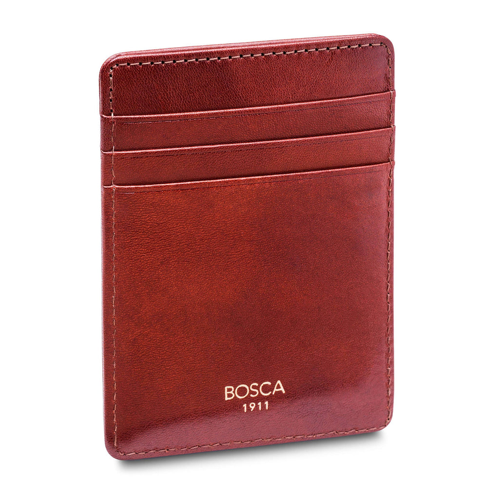 Deluxe Front Pocket Wallet Leather - Cognac H948
