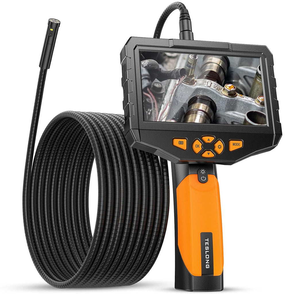 5inch IPS Dual Lens Endoscope Camera with 16.5ft Cable E3971
