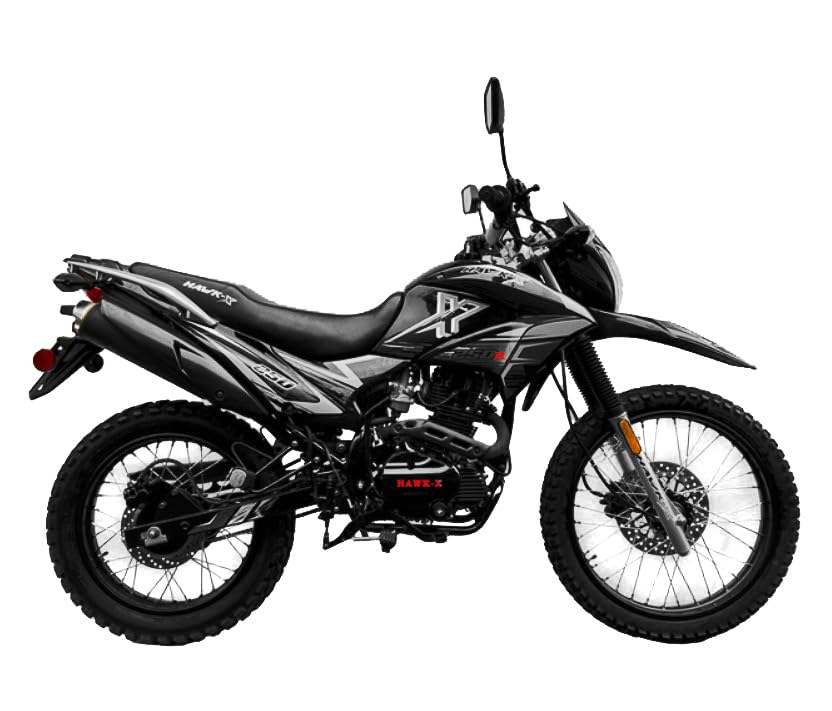 250cc Dual Sports Dirtbike (Black) S3618