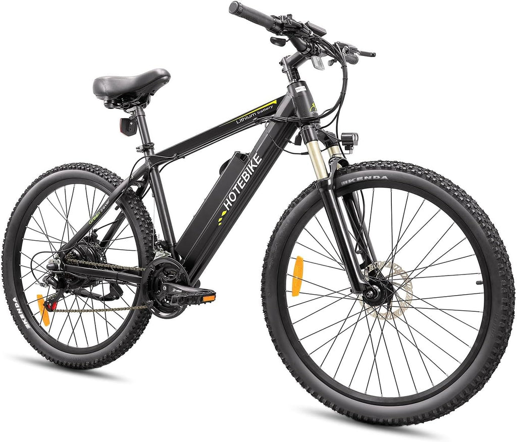 26" 500W Electric Mountain Bike with 48V 13AH Removable Battery 21 Speed A4207