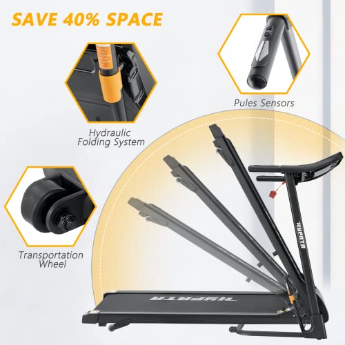 Folding Treadmill, 2.5 HP, 300 lb Capacity I9681