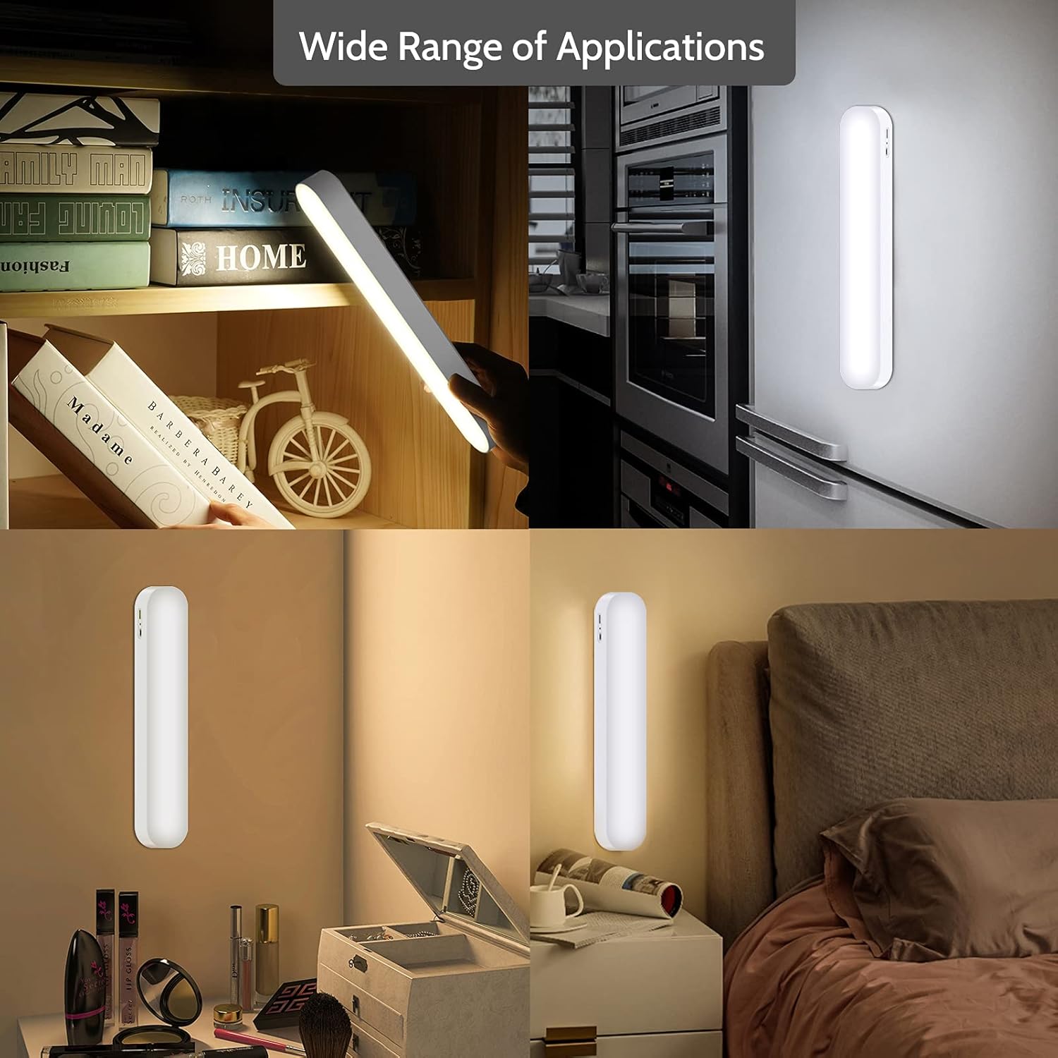 LED Dimmable Stick on Light with Rechargeable Battery K836996