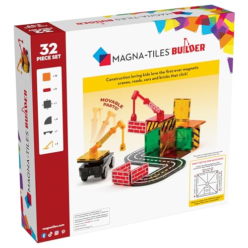 32-Piece Magnetic Construction Set F692