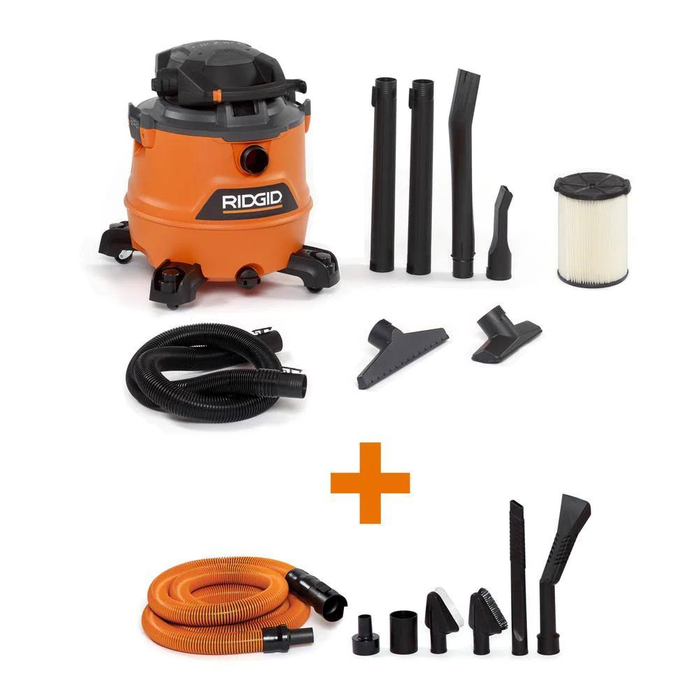 16 gal. 6.5-Peak HP Wet/Dry Shop Vacuum with Detachable Blower G697083