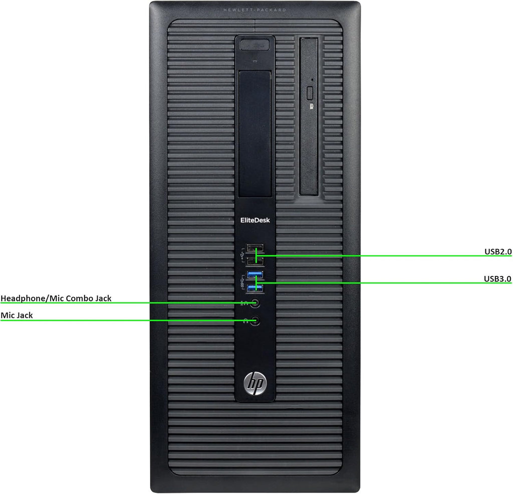 Intel Core i7-4770 3.4GHz 16GB RAM 256GB Solid State Drive Windows 10 Pro 64bit Tower I69442