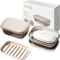 Transparent Leakproof Travel Soap Case with Lid G441