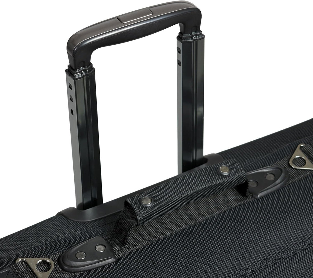 Black 21-Inch Softside 8-Wheeled Spinner Garment Bag Luggage I4033