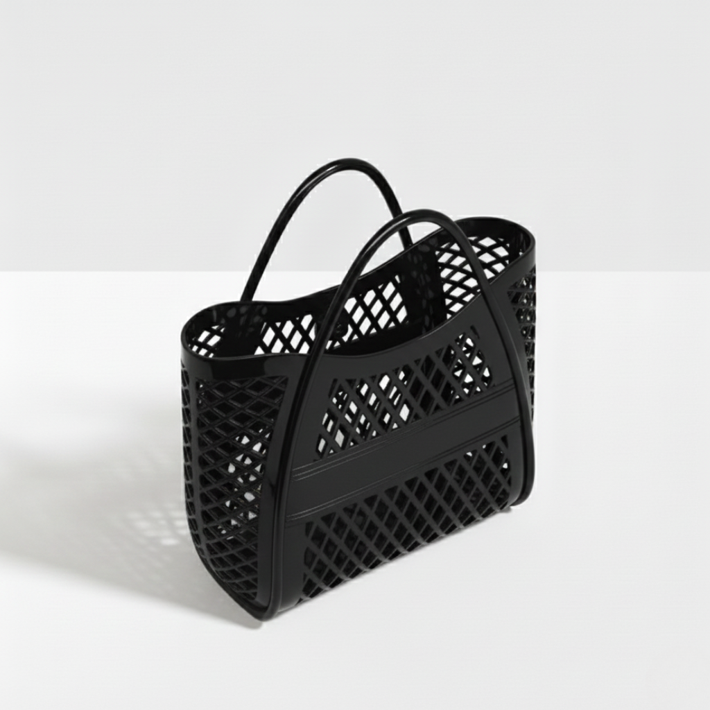 Livia Hollow Jelly Tote