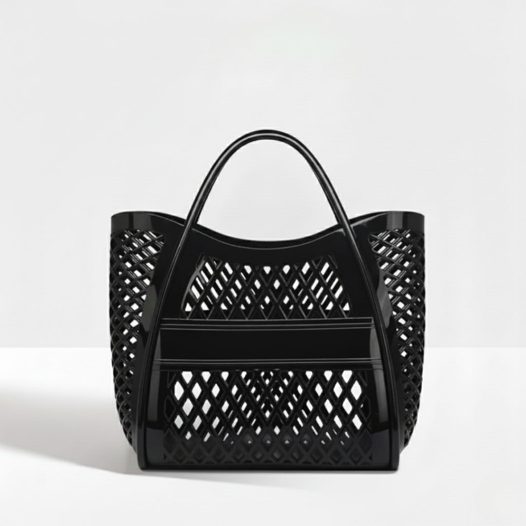 Livia Hollow Jelly Tote