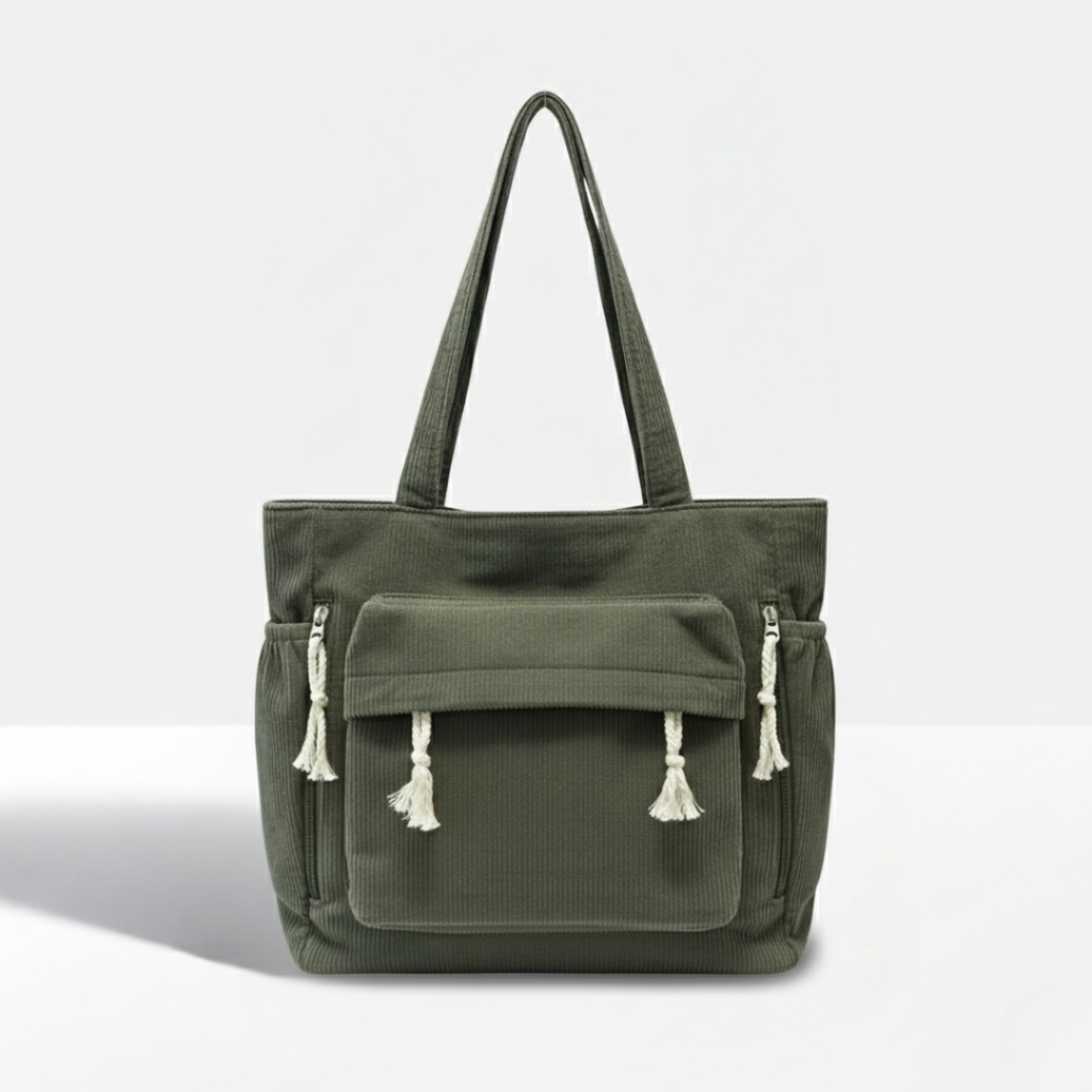 Sadie Corduroy Tote