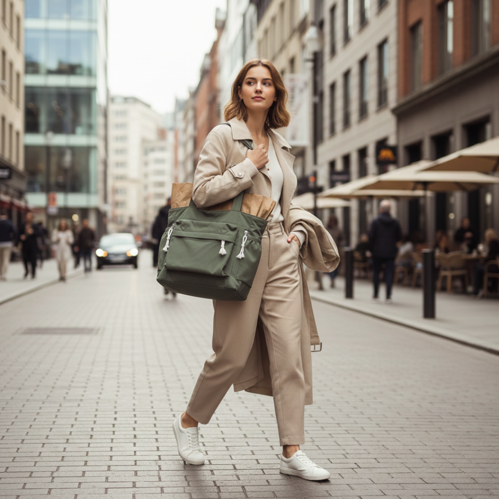 Sadie Corduroy Tote