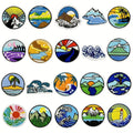 Iron-On Travel Patches – 20 Pc Set